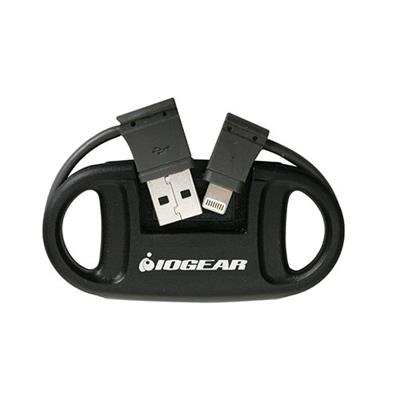 Iogear Gulk1 Charge & Sync Keychain - Ipad / Iphone / Ipod Charging / Data Cable - Lightning / Usb - Lightning (m) - 4 Pin Usb Type A (m) - 6.2 In - ( Usb / Usb