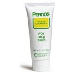 Pernox Scrub Cleanser Tube For Oily Skin, Lemon - 2 Oz