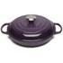 Le Creuset Signature Cast Iron 26cm Shallow Casserole Dish, 2L - Cassis