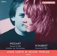 Mozart: Sonata K. 448; Andante Mit Variationen; Schubert: Fantaisie D. 940