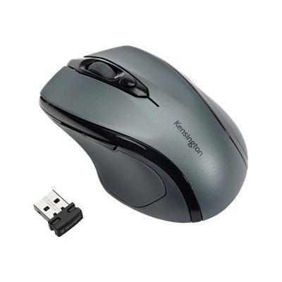 Kensington K72423ww Pro Fit Mid-size - Mouse - Right-handed - Optical - Wireless - 2.4 Ghz - Usb Wireless Receiver - Graphite Gray