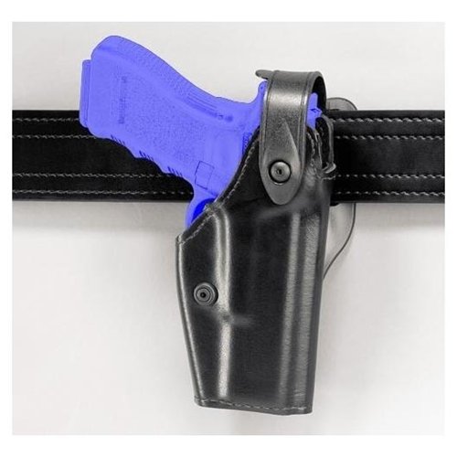 Safariland 6280 Level II Retention MidRide Holster Hi Gloss Black Right 6280831091