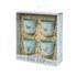 Eddingtons Egg Cup Buckets - Vintage Hens - Blue