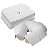 EARTHLITE Disposable Massage Face Cradle Covers – Medical-Grade, Ultra Soft, Luxurious, Non-Sticking Headrest Covers (100/200 count)
