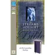 Streams in the Desert Bible: New International Version, Slate Blue, Italian Duo-tone, 365 Thirst-quenching Devotions