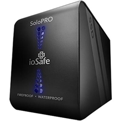 Iosafe Sh2000gb1yr Solopro 2 Tb Usb 2.0/esata Fireproof And Waterproof External Hard Drive With 1 Year Data Recovery Service Sh2000gb1yr (black)