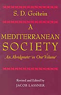 A Mediterranean Society: An Abridgment In One Volume