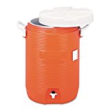 Rubbermaid 1840999 5 Gallon Orange Water Cooler