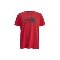 The North Face Men's Short Sleeve Easy Cotton T-Shirt - Red