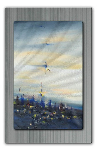 All My Walls 0006ME00013 Quickening Wall Sculpture, Multicolored - Large