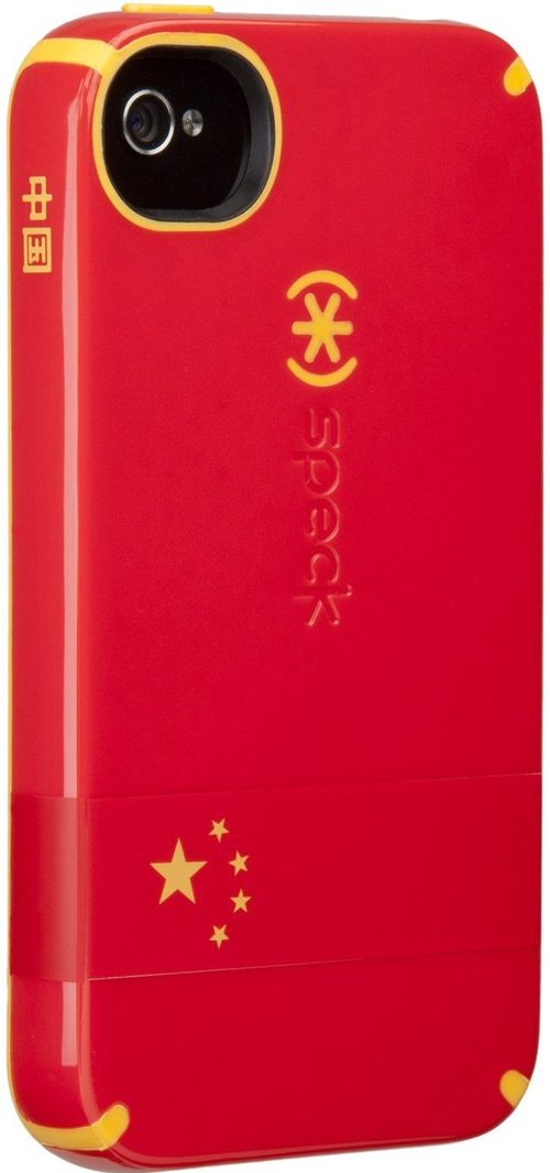 Speck Products Spk-a1385 Candyshell Case For Iphone 4s - China Flag - Red, Yellow