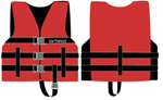 Airhead 1000202ard Universal Open Side Life Vest - Child Red