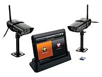 Uniden G755 Guardian Wireless Video Surveillance System - Lcd Display - Black