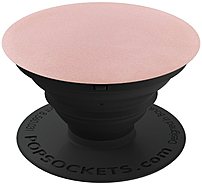 Popsockets 48371bbr Collapsible Grip And Stand For Smartphones And Tablets - Rose Gold Aluminum