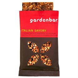 gardenbar GB-Itl Healthy Vegan Gluten-free Italian Flavor Snack Bar 1.7 Ounce Single Serve (Pack of 12)