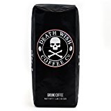 Death Wish Ground Coffee, The World's Strongest Coffee, Fair Trade and USDA Certified Organic, 16 Ounce