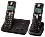 GE/RCA 2101-2BKGA DECT Cordless Phone with 1 Extra Handset
