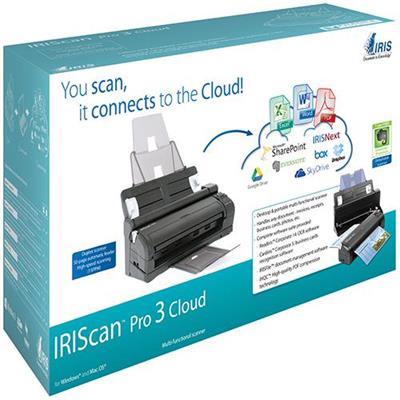 Iris 457893 Can Pro3 Cloud - Document Scanner - Duplex - Legal - 600 Dpi - Up To 15 Ppm (mono) / Up To 7 Ppm (color) - Adf (50 Pages) - Up To 1000 Scans Per Day