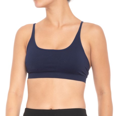Digit Wave Multi-strap Sports Bra - Racerback, Padded Cups (for Women)
