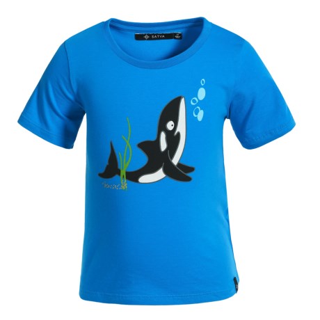 Animal T-shirt - Organic Cotton, Short Sleeve (for Toddler Girls)