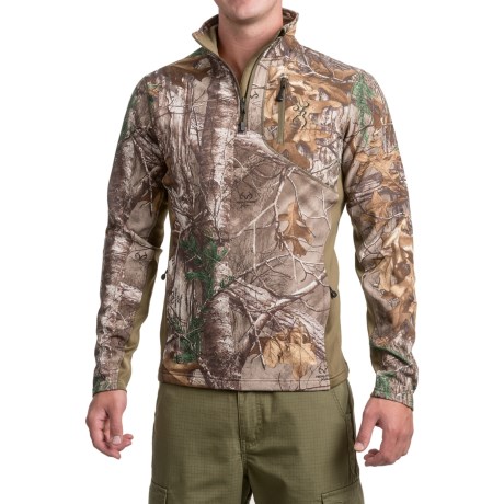 Browning Ajax Fleece Shirt - Zip Neck, Long Sleeve (for Men And Big Men)