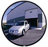 See All PLXO18 Circular Acrylic Heavy Duty Outdoor Convex Security Mirror, 18" Diameter (Pack of 1)