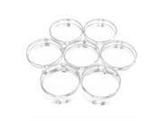 Sodial 10pcs Sterile Plastic Petri Dishes Plates Bacterial Yeast 90x15mm
