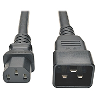 Tripp Lite P032-003 Heavy Duty Power Extension Cord 3 Ft - For Pdu Computer, Server, Ups, Network Device - 120 V Ac, 230 V Ac Voltage Rating - 15 A Current Rating - Black