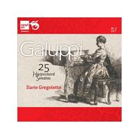 Baldassarre Galuppi: 25 Harpsichord Sonatas (Music CD)