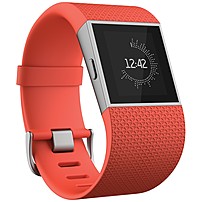 Fitbit Surge Gps Watch - Wrist - Optical Heart Rate Sensor, Accelerometer, Gyro Sensor, Digital Compass, Altimeter, Ambient Light Sensor - Music Player, Alarm, Text Messaging - Calories Burned, Steps Taken, Distance Traveled - Touchscreen - Bluetooth - Bl Fb501tas