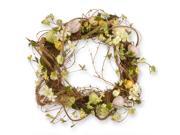 18" Easter Eggs Wreath