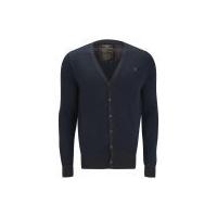 Ringspun Men's Maclure Cardigan - Navy Marl