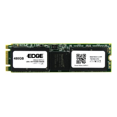 Edge Memory Pe246914 Boost - Solid State Drive - Encrypted - 480 Gb - Internal - M.2 2280 - Sata 6gb/s - 256-bit Aes