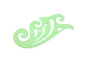 Plastic French Tailor Curve Ruler Green Drafting Drawing Tool