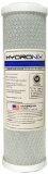 Hydronix CB-25-1005 NSF Carbon Block Filter 2.5" OD X 9 7/8" Length, 5 Micron