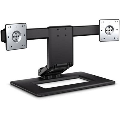 Hp Inc. Aw664ut#aba Adjustable Dual Display Stand - Stand For 2 Lcd Displays - Screen Size: Up To 24 - For  L2105  Elitebook 8470  8570  Folio 13  Probook 450 G