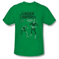 Mens GREEN LANTERN Short Sleeve PERILOUS TRAPS Large T-Shirt Tee