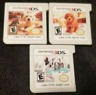 Nintendogs   Cats Complete 3 Game Set Bundle For Nintendo 3DS / 2DS * Game Carts