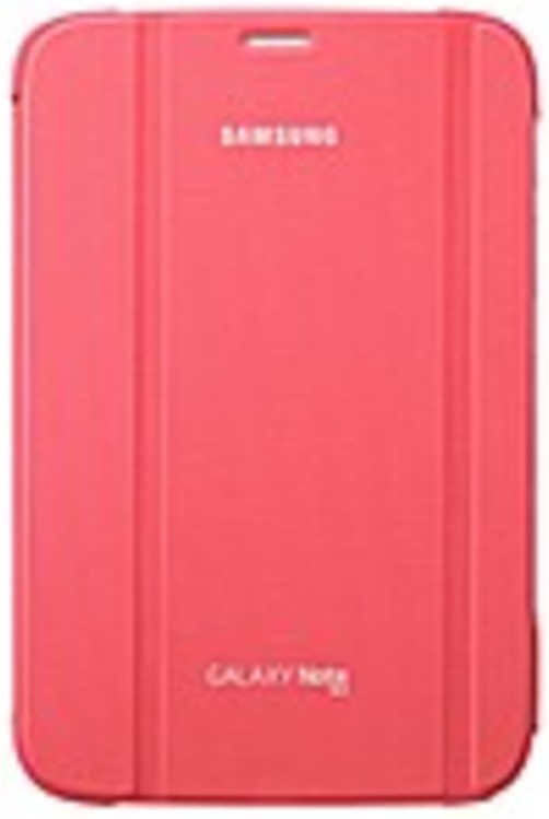 Samsung Carrying Case (book Fold) For Samsung 8" Tablet - Pink - Synthetic Leather - 8.3" Height X 5.4" Width X 0.6" Depth