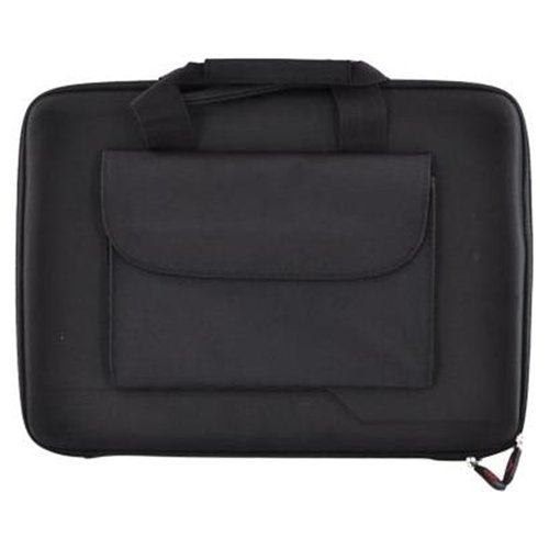 Black Original Kroo 13.3 Notebook Nylon Case w Handles & Pocket, ND133CK1