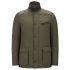 Knutsford Men's Quilted Jacket with Cashmere Blend Lining - Khaki
