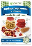 GoPicnic Ready-to-Eat Meals Turkey Pepperoni & Cheese (Pack of 6)