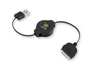 Emerge Tech Ipod Usb 2.0 Sync And Charge Cable (black) Etipodusbn