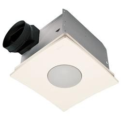 Ultra Silent Quietest Bathroom Fan with Fluorescent Light - Energy Star - Fan strength: 110 CFM