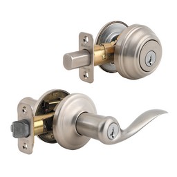 Kwikset Signature Series Satin Nickel Single Cylinder Entry