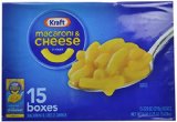 Kraft Blue Box Macaroni & Cheese, 7.25-oz. Boxes (Count of 15)