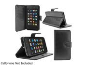 I-blason Black Amazon Fire Phone Case - Slim Leather Wallet Book Cover Firephone-leather-black