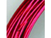 1mm Shimmering Red Designer Aluminum Wire- Approximately 255 Yards