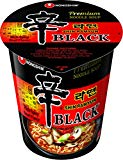 Nongshim Shin Noodle Black Cup, 3.56 Ounce (Pack of 6)