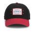 New Balance Unisex Ball Park 6 Panel Baseball Cap - Cotton Twill Black/Red